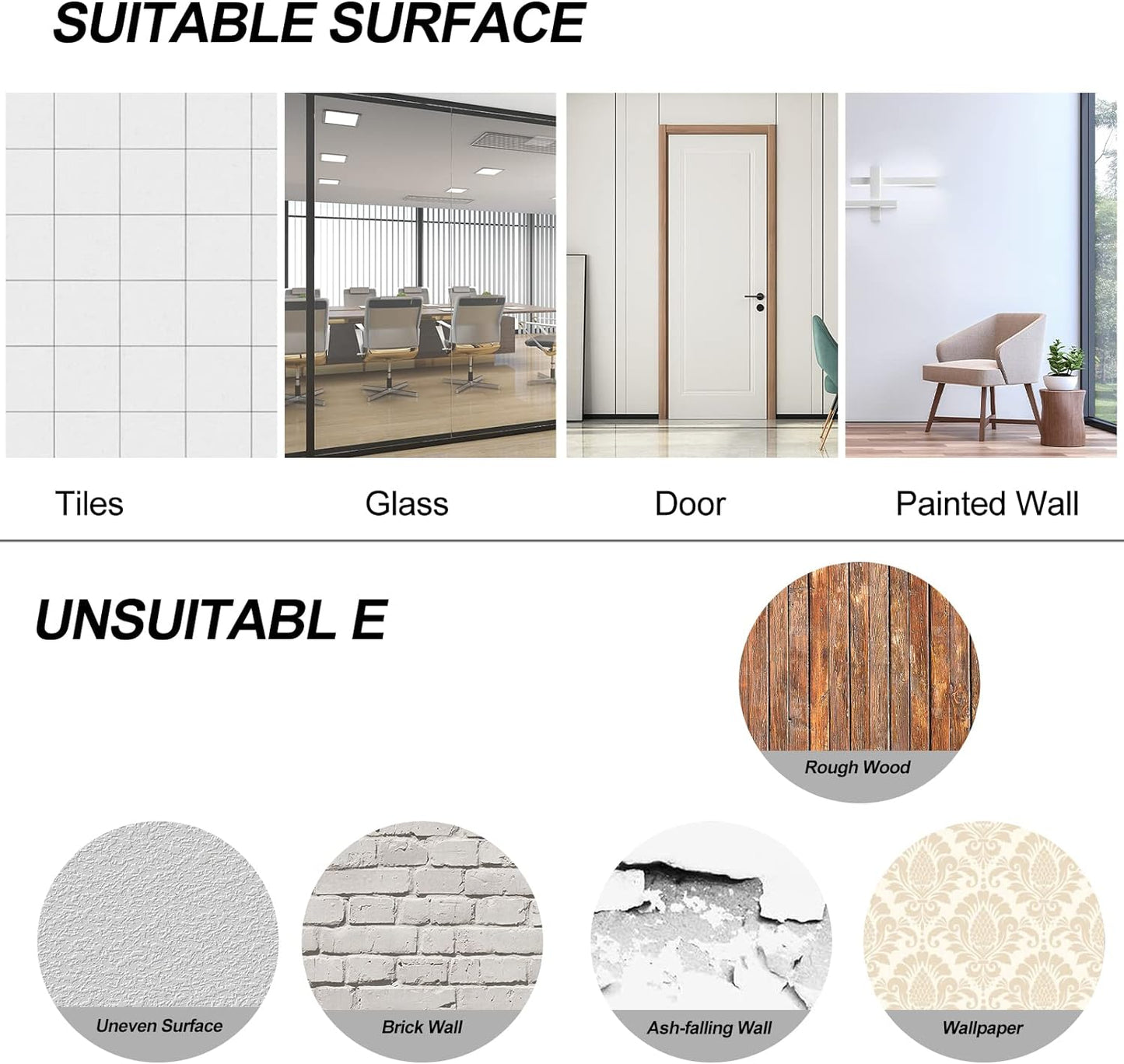 Full Length Wall Mirror Tiles, 8'' X 8'' X 8 PCS, Frameless Full Body Mirror Tiles for Bedroom,Shatterproof Non Glass Mirrors Wall Mounted for Home Gym, over the Door, Kids Mirror,32"X16"