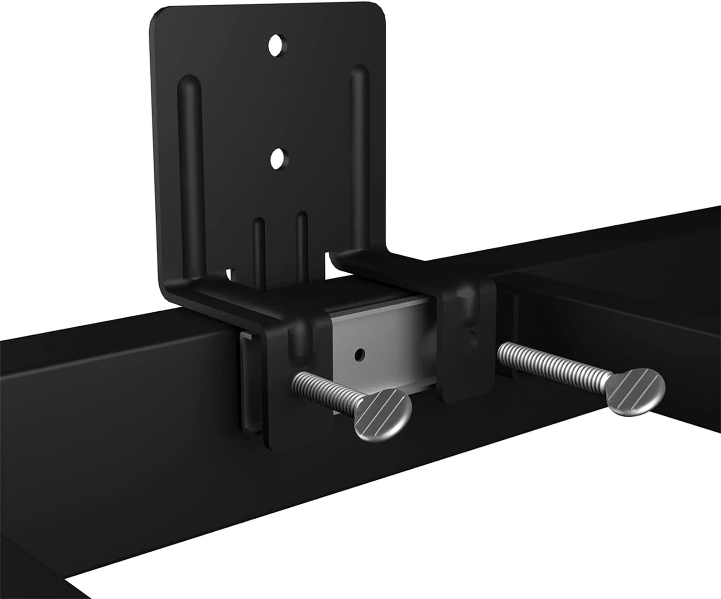 6 Pcs Metal Mattress Slide Stopper, Non Slip Mattress Gripper for King Bed Frame, Prevent Mattress Sliding, Easy to Assemble, Sturdy, Black, 23_05
