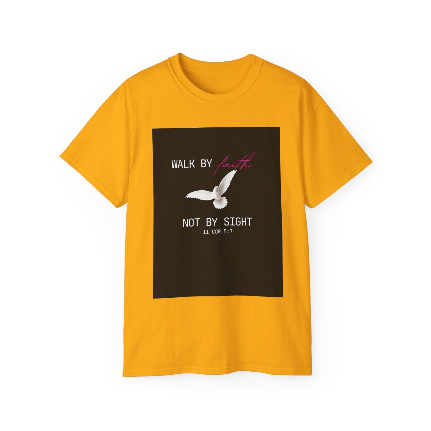 Unisex Ultra Walk by Faith Cotton Tee