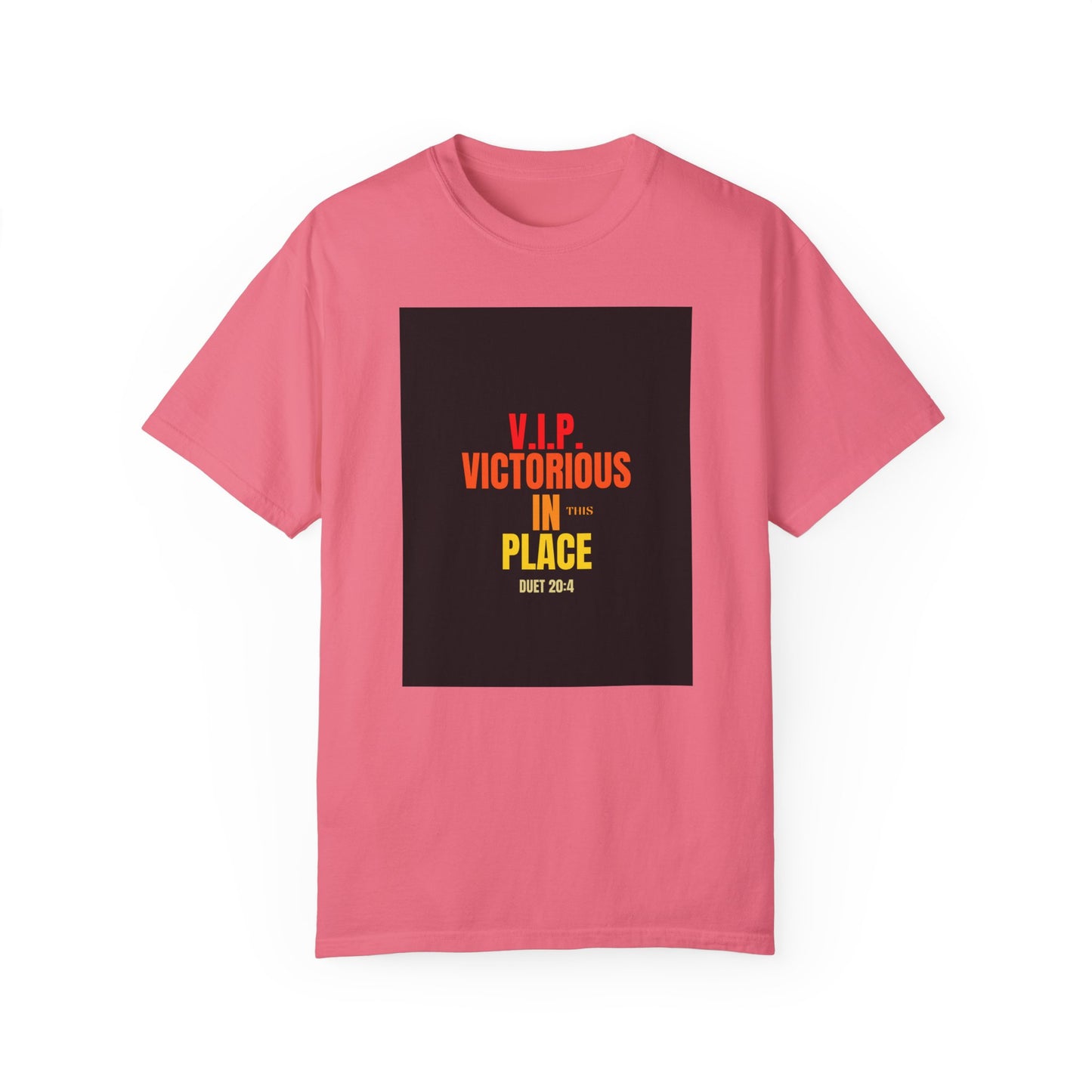 Unisex  Garment-Dyed Victorious In This place T-shirt
