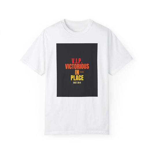 Unisex  Garment-Dyed Victorious In This place T-shirt