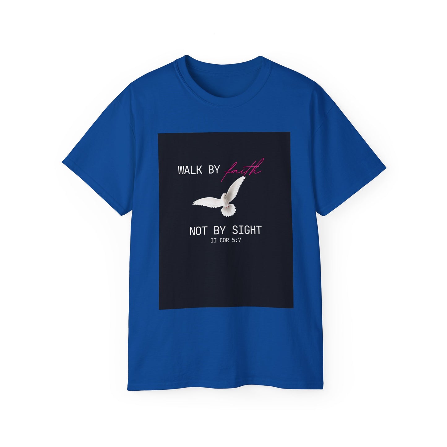 Unisex Ultra Walk by Faith Cotton Tee