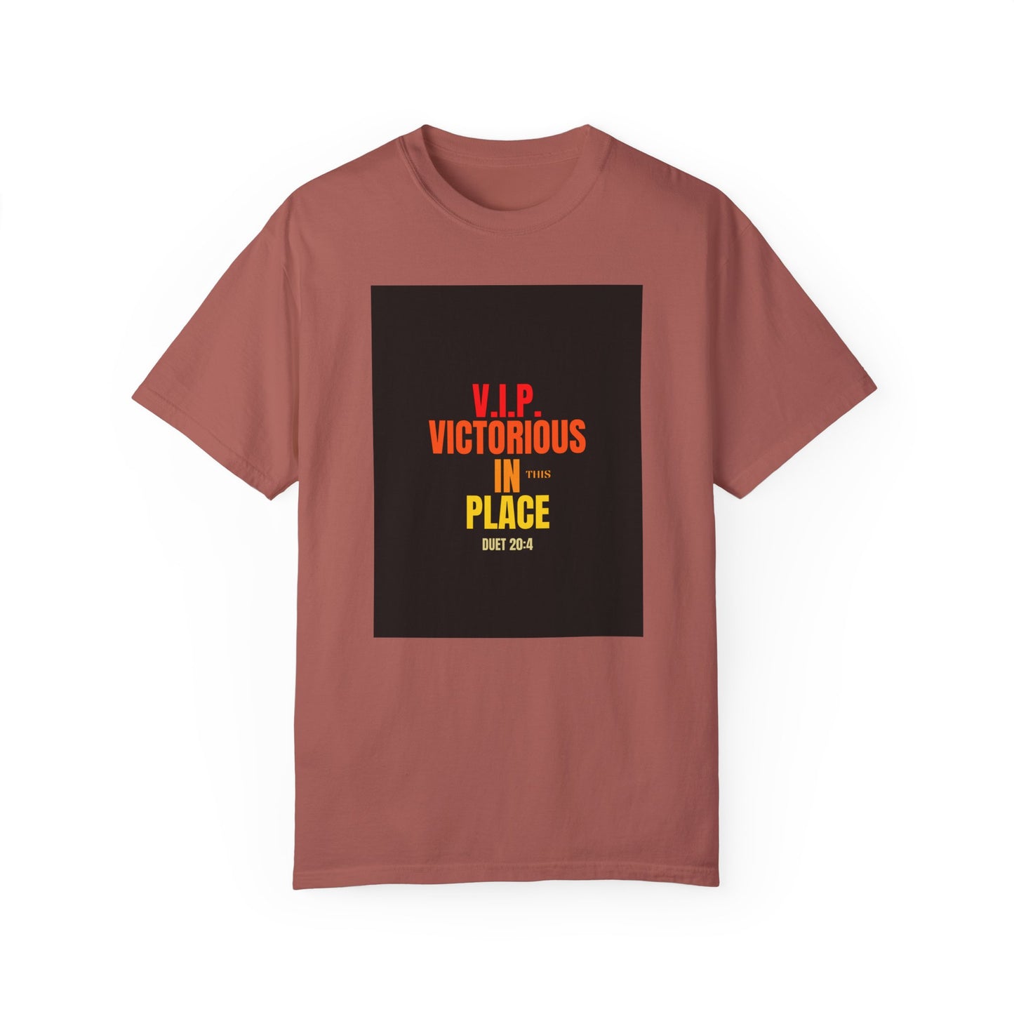 Unisex  Garment-Dyed Victorious In This place T-shirt