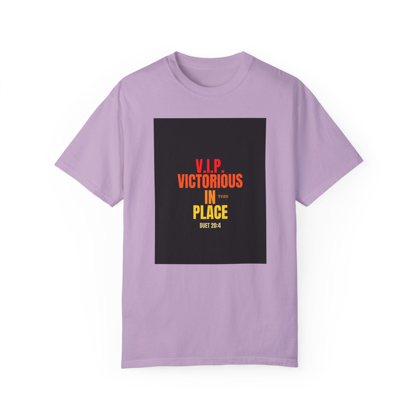 Unisex  Garment-Dyed Victorious In This place T-shirt