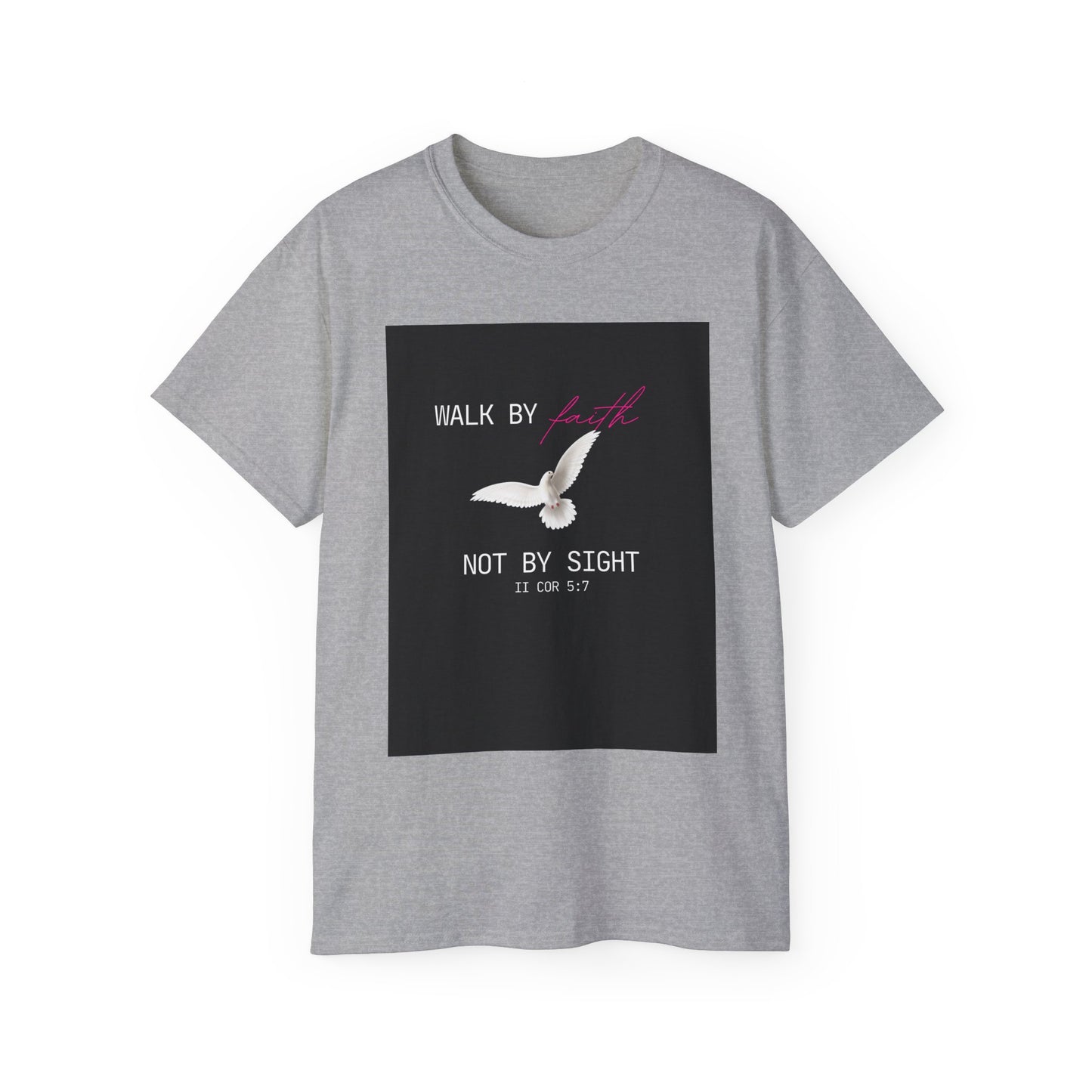Unisex Ultra Walk by Faith Cotton Tee