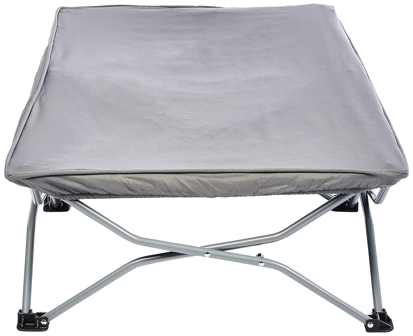 My Cot Portable Travel Bed, Includes Fitted Sheet, Grey, 1 Count (Pack of 1)