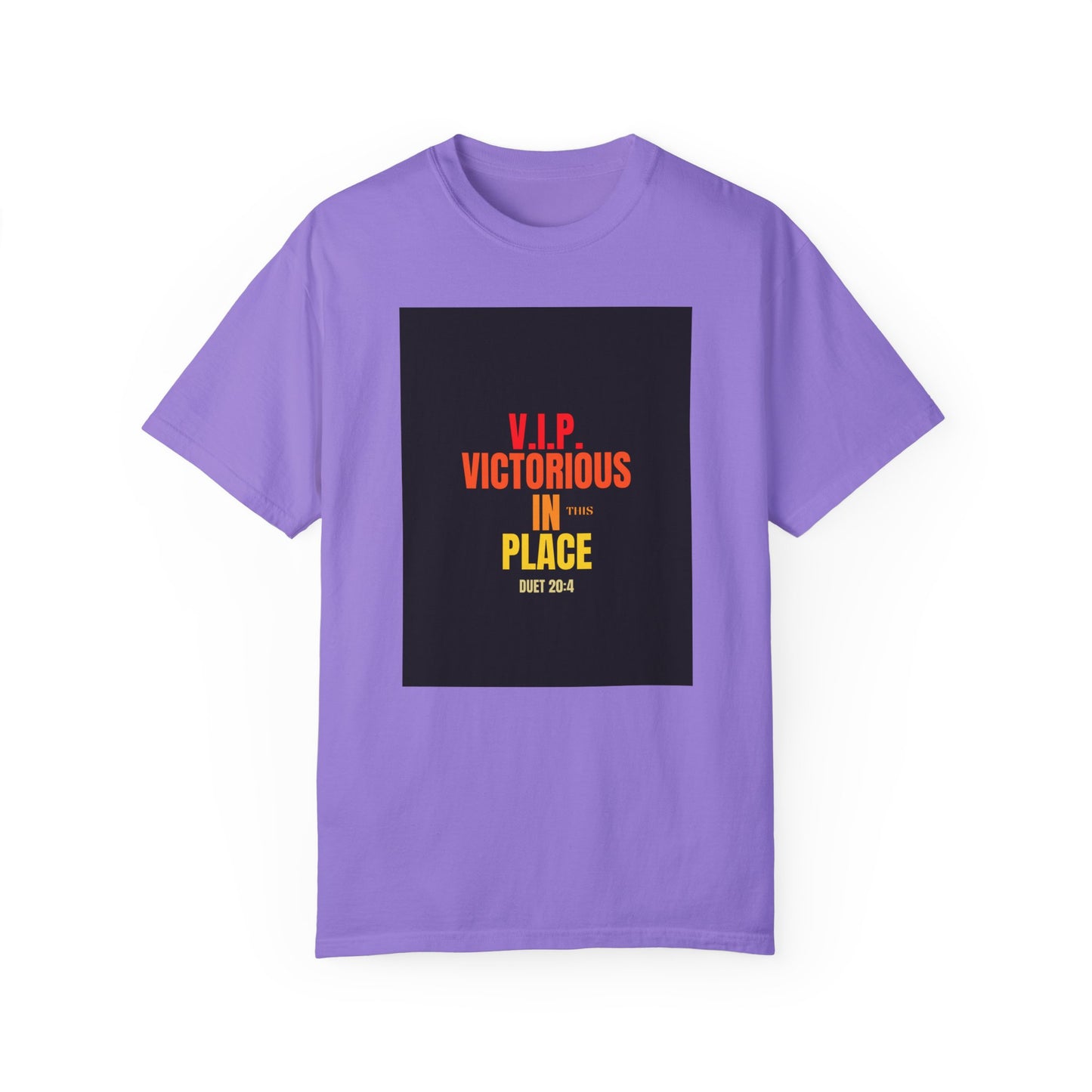 Unisex  Garment-Dyed Victorious In This place T-shirt