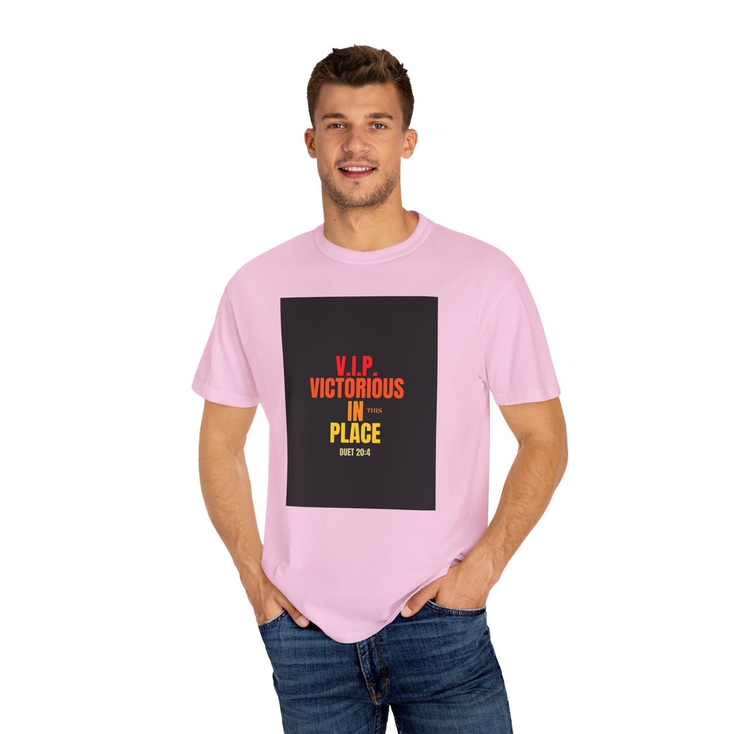 Unisex  Garment-Dyed Victorious In This place T-shirt