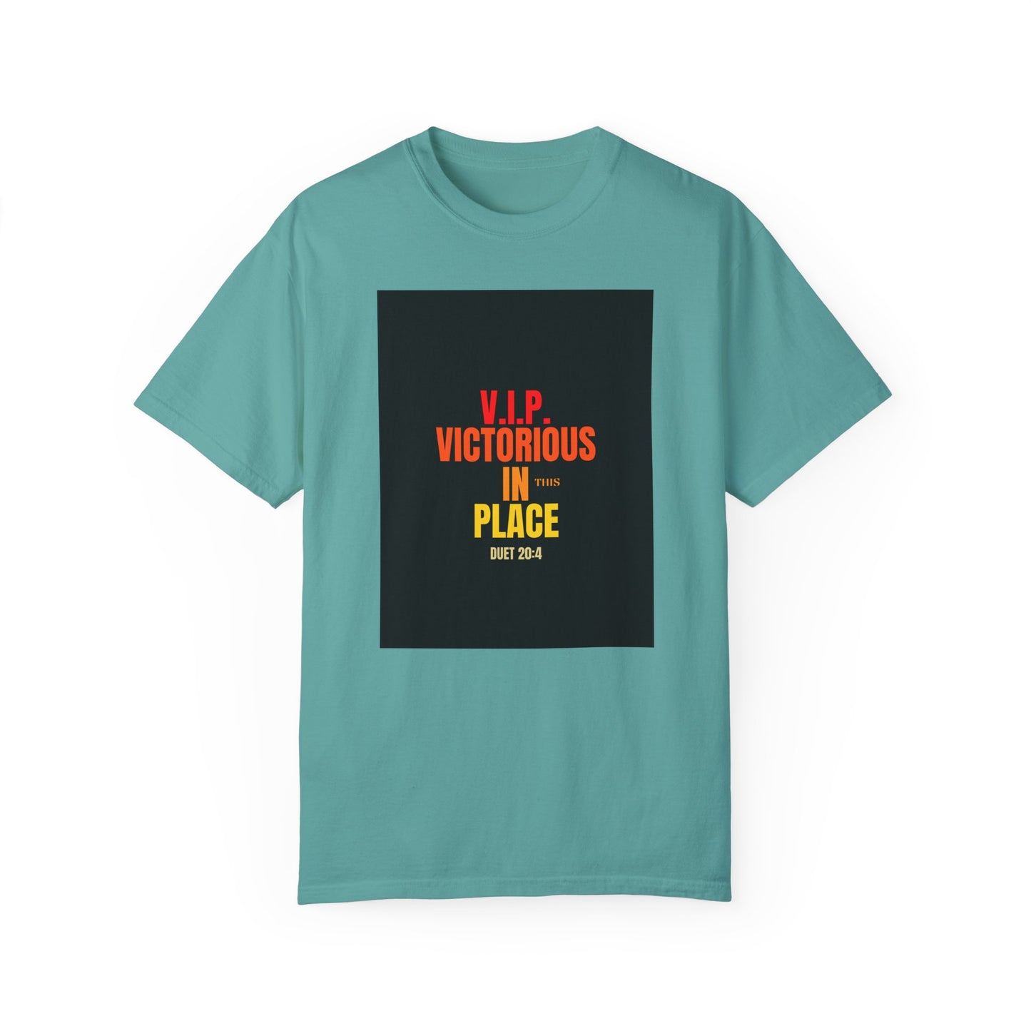 Unisex  Garment-Dyed Victorious In This place T-shirt