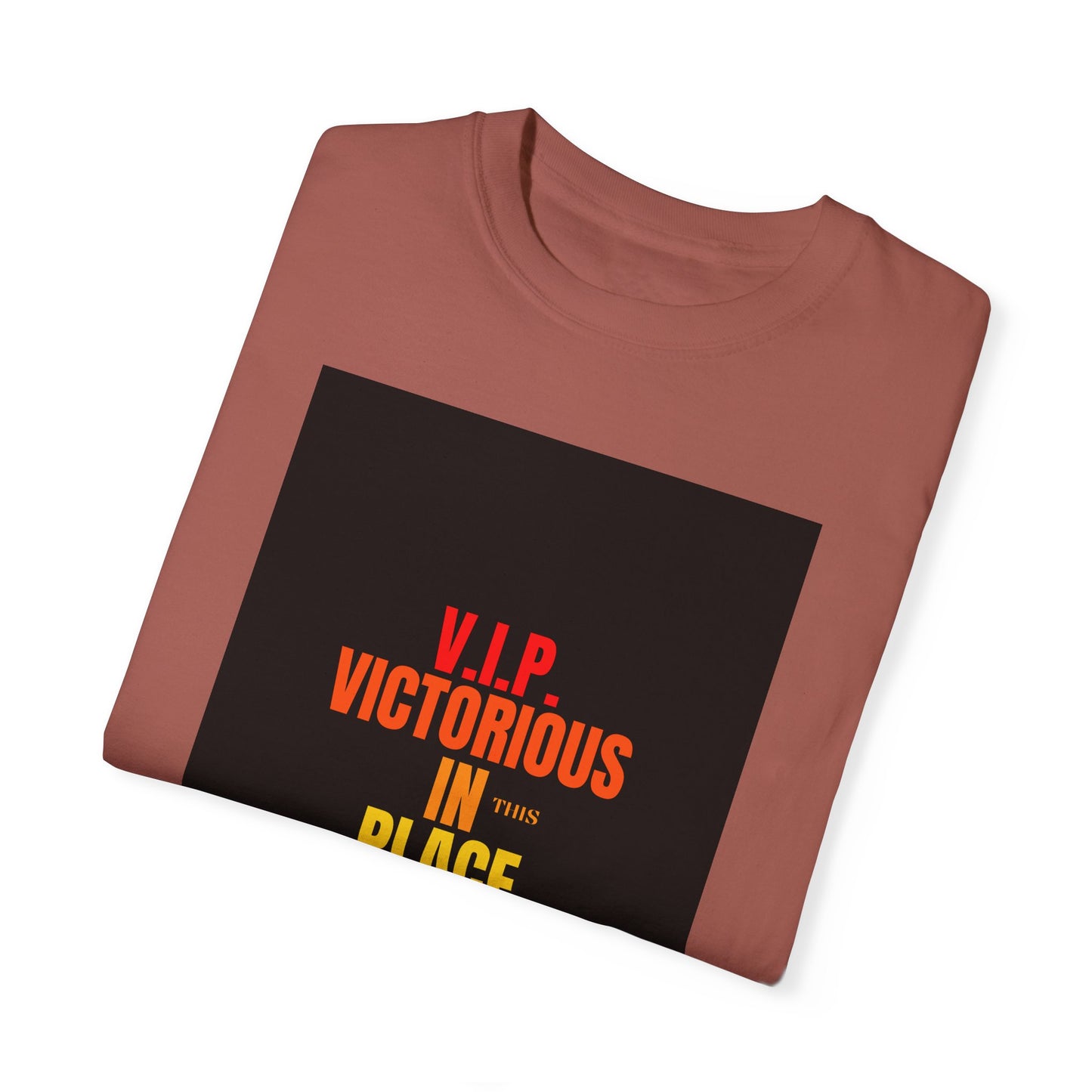 Unisex  Garment-Dyed Victorious In This place T-shirt