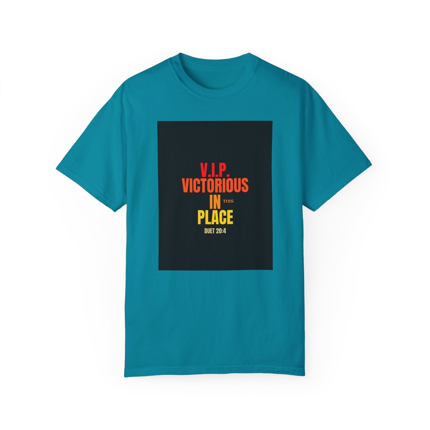 Unisex  Garment-Dyed Victorious In This place T-shirt