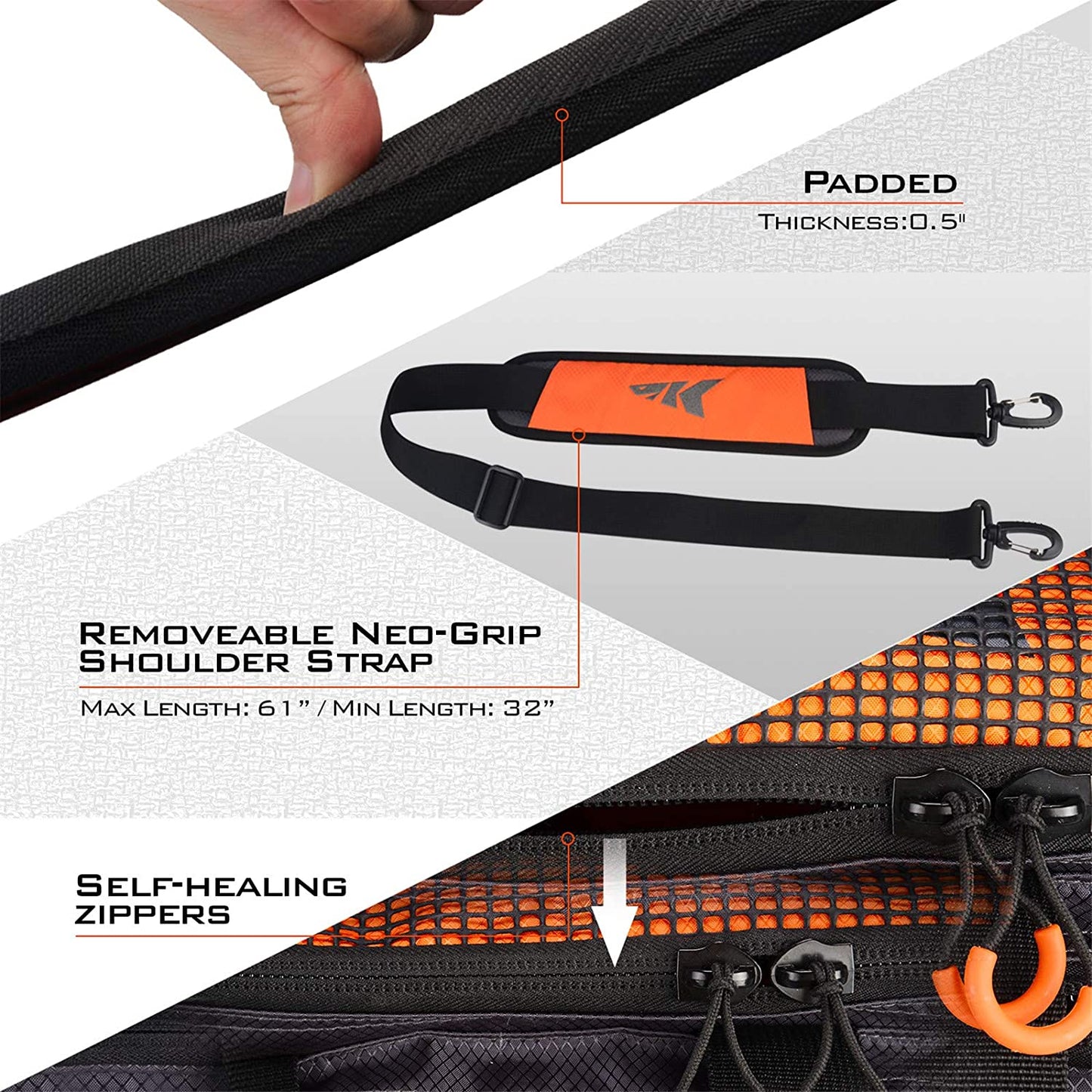 Fishing Gear & Tackle Bags - Saltwater Resistant Fishing Bags - Fishing Tackle Storage Bags