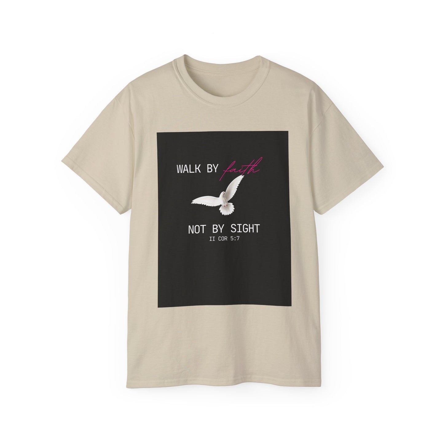 Unisex Ultra Walk by Faith Cotton Tee
