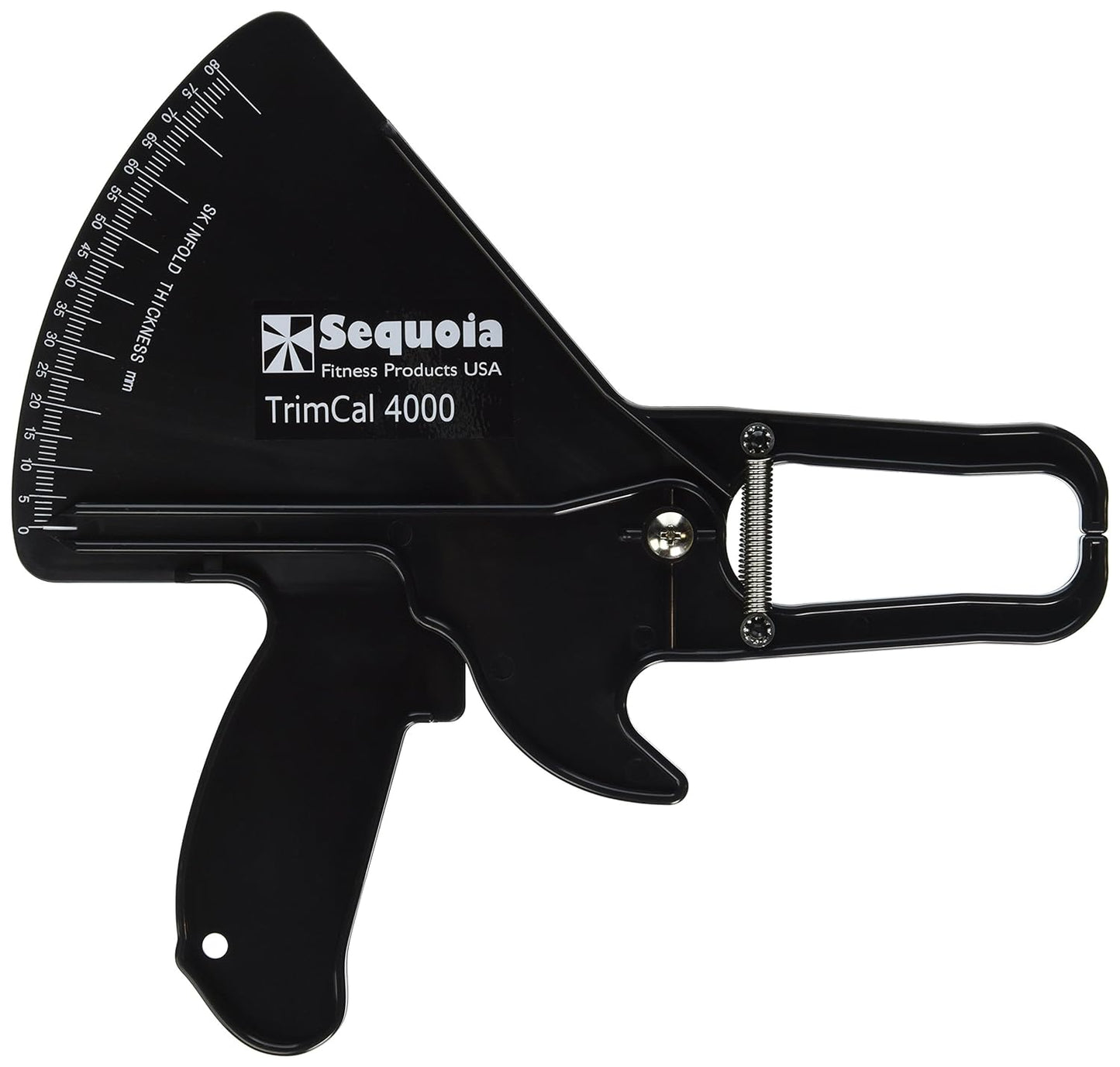 Fitness  Body Fat Caliper (Black) [Health and Beauty] with Fat% Chart