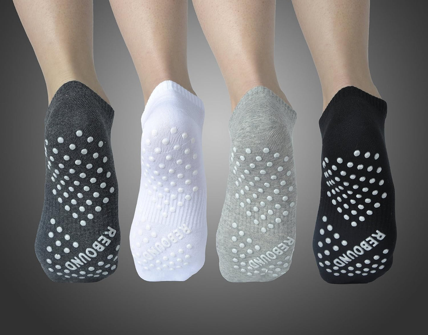 Womens & Mens Low Cut Socks, 6-Pair Ankle No Show Athletic Short Cotton Socks