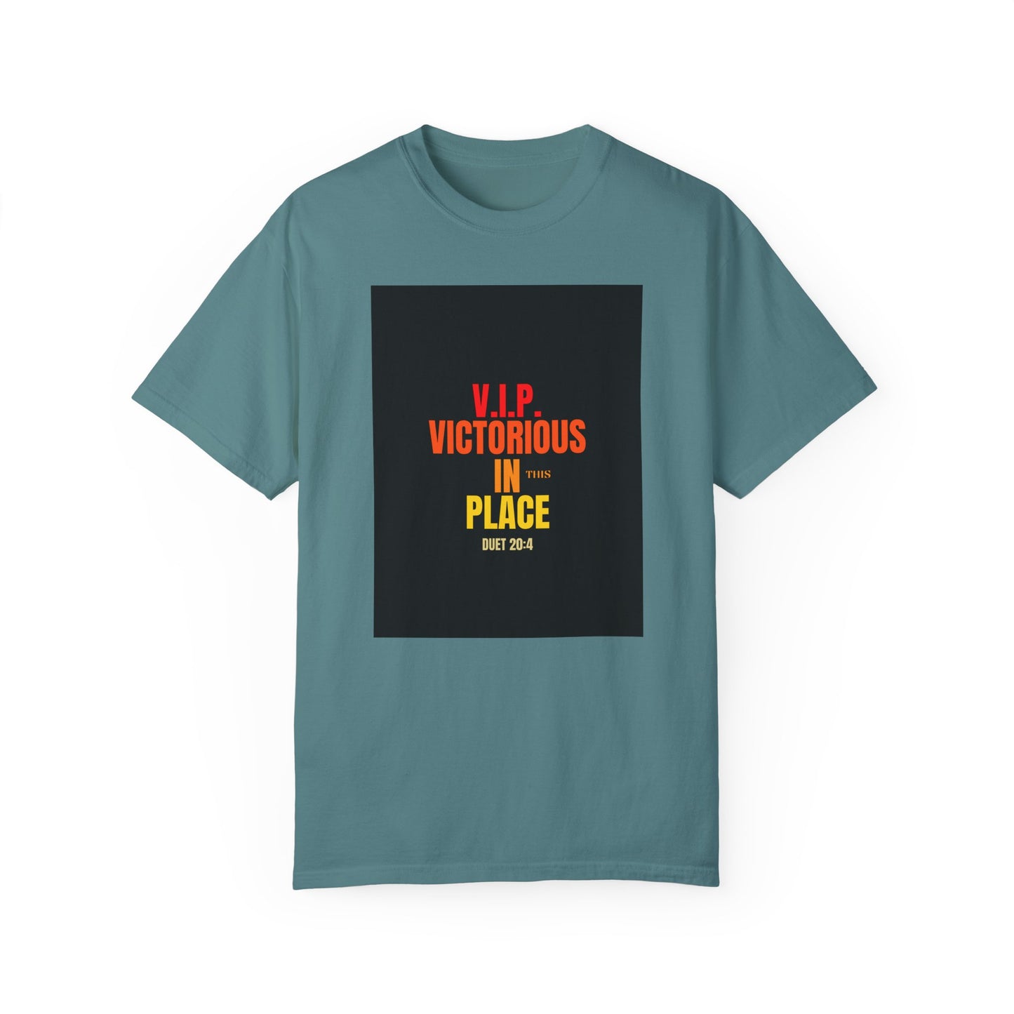 Unisex  Garment-Dyed Victorious In This place T-shirt