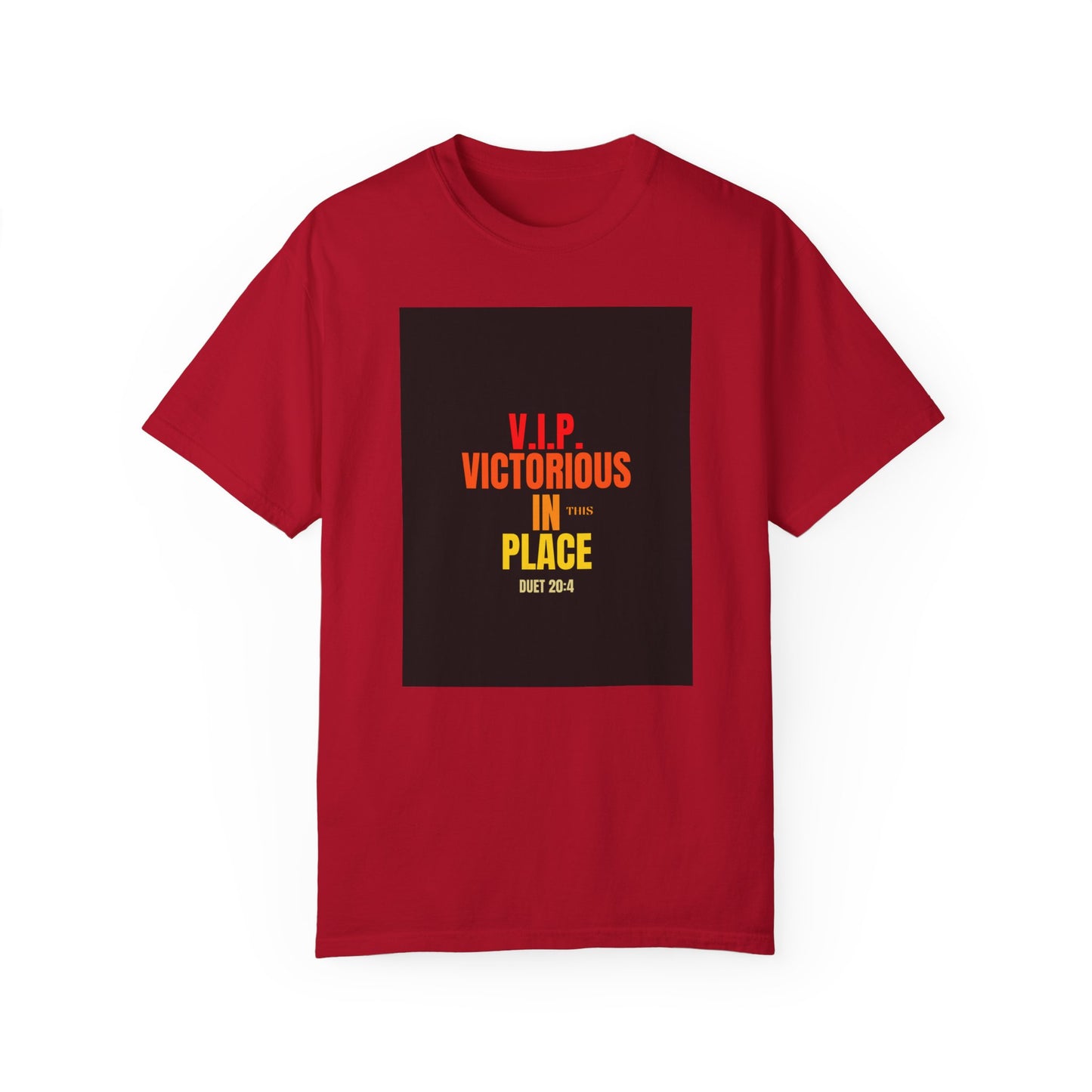 Unisex  Garment-Dyed Victorious In This place T-shirt