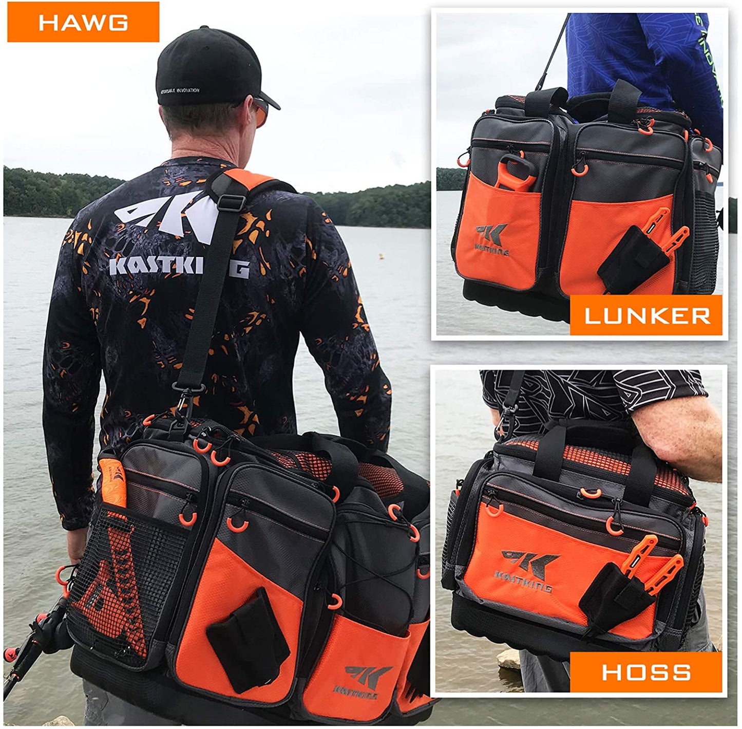 Fishing Gear & Tackle Bags - Saltwater Resistant Fishing Bags - Fishing Tackle Storage Bags