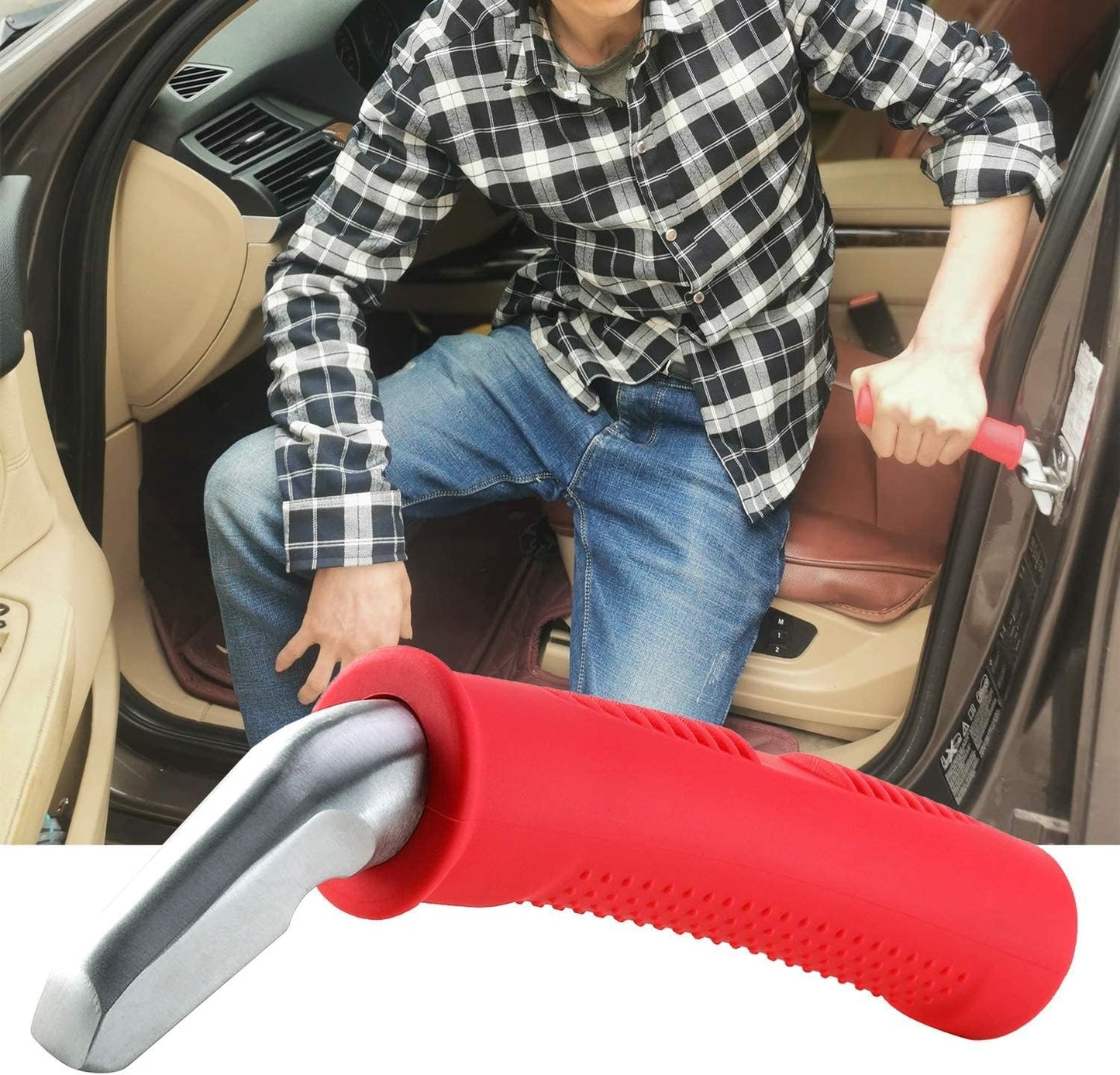 Auto Cane Portable Vehicle Support Handle,Car Door Assist Bar,Supports up to 300 Pounds.2Pk