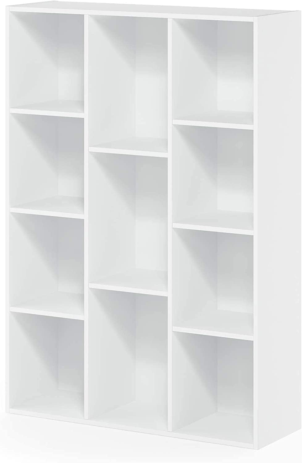 Luder Bookcase / Book / Storage , 11-Cube, White