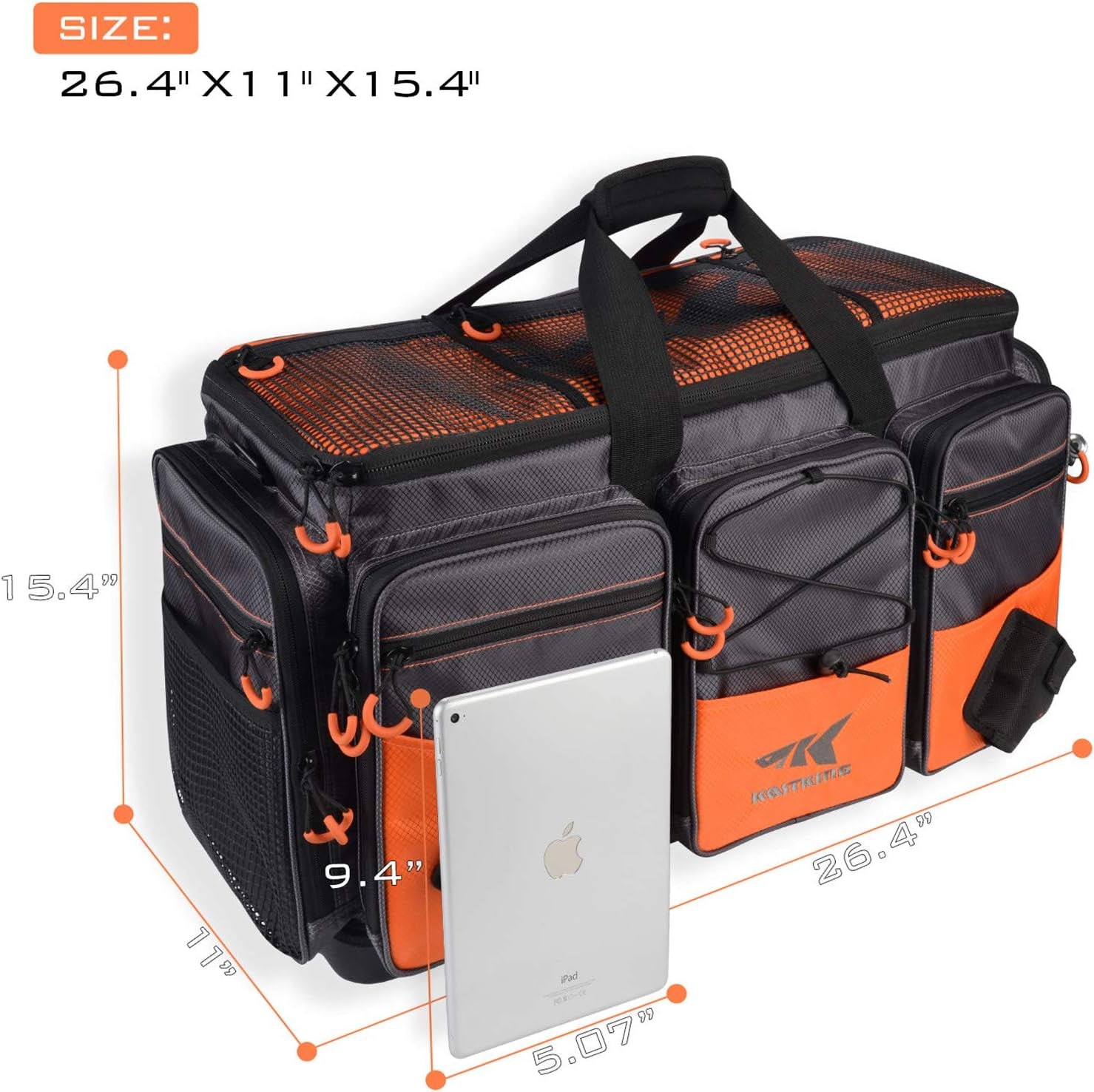 Fishing Gear & Tackle Bags - Saltwater Resistant Fishing Bags - Fishing Tackle Storage Bags