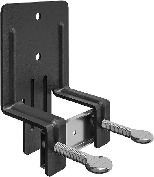 6 Pcs Metal Mattress Slide Stopper, Non Slip Mattress Gripper for King Bed Frame, Prevent Mattress Sliding, Easy to Assemble, Sturdy, Black, 23_05
