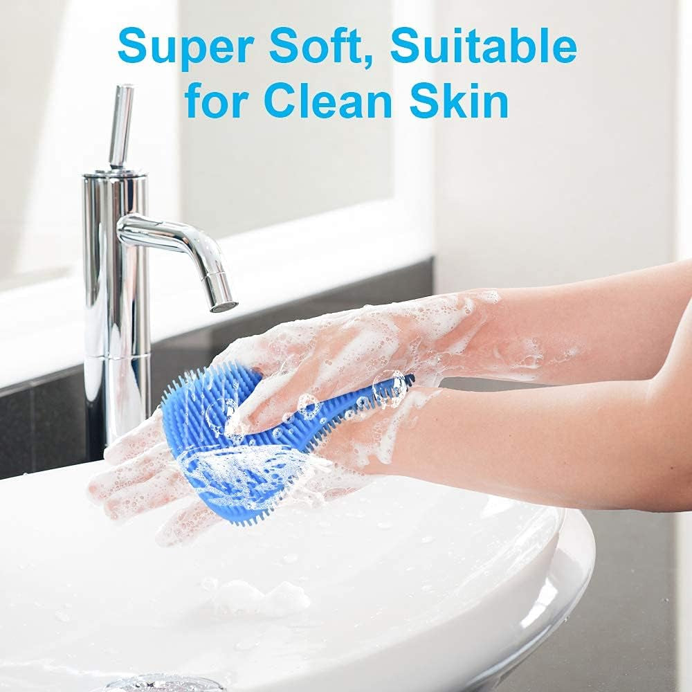 3PCS  Silicone Dish Sponges, Super Food-Grade Silicone Sponges Kitchen Sponge, Multi-Purpose and Efficient Sponge Kitchen Gadgets, Especial Delicate Kitchen Sponge Brush